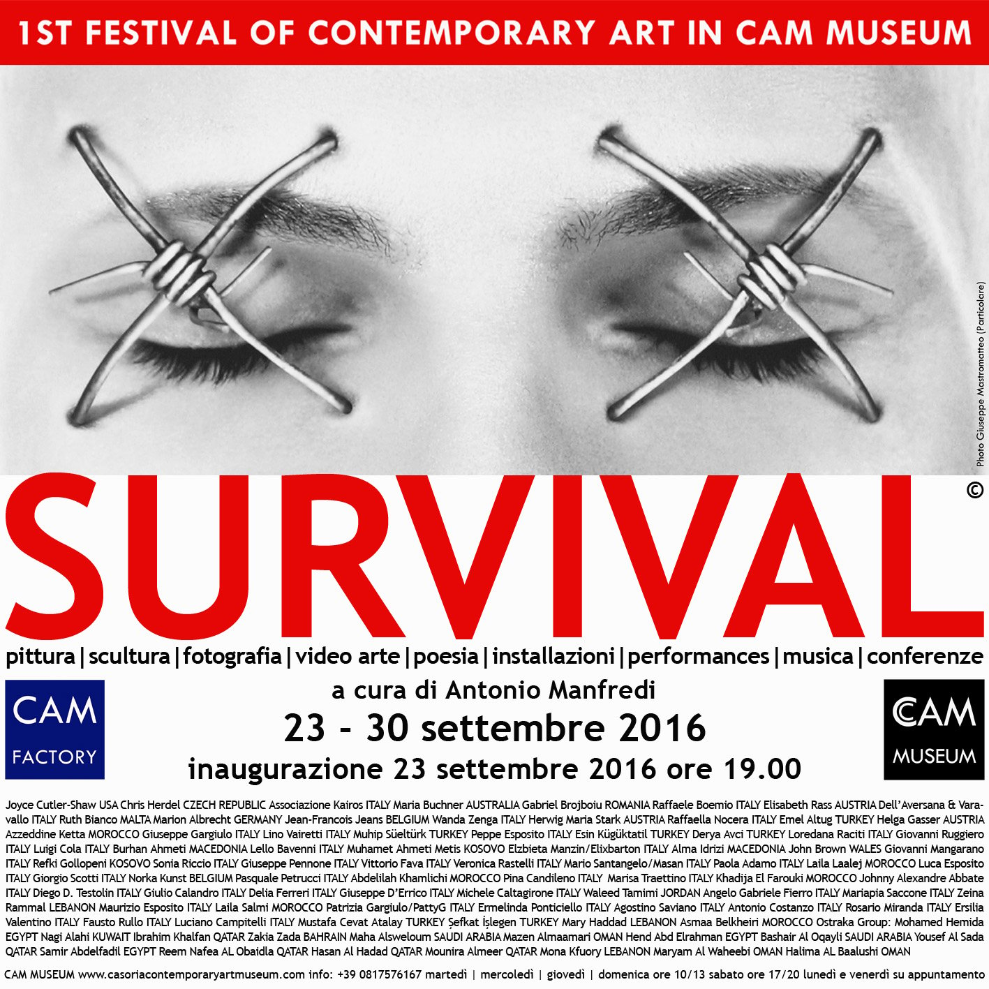 Suvival_Primo Festival Internazionale di Arte Contemporanea